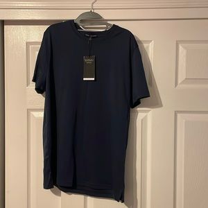 Robert Barakett Unworn, L Navy T-Shirt w/ Original Tags